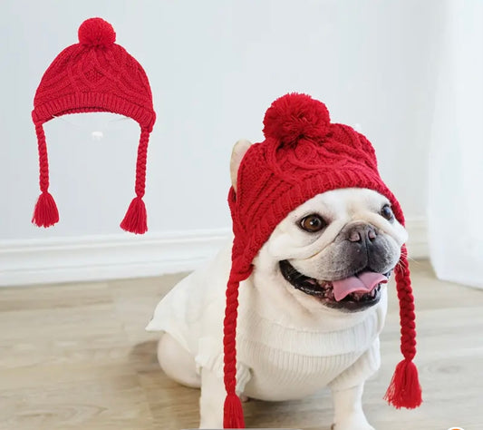 Red pet Toque