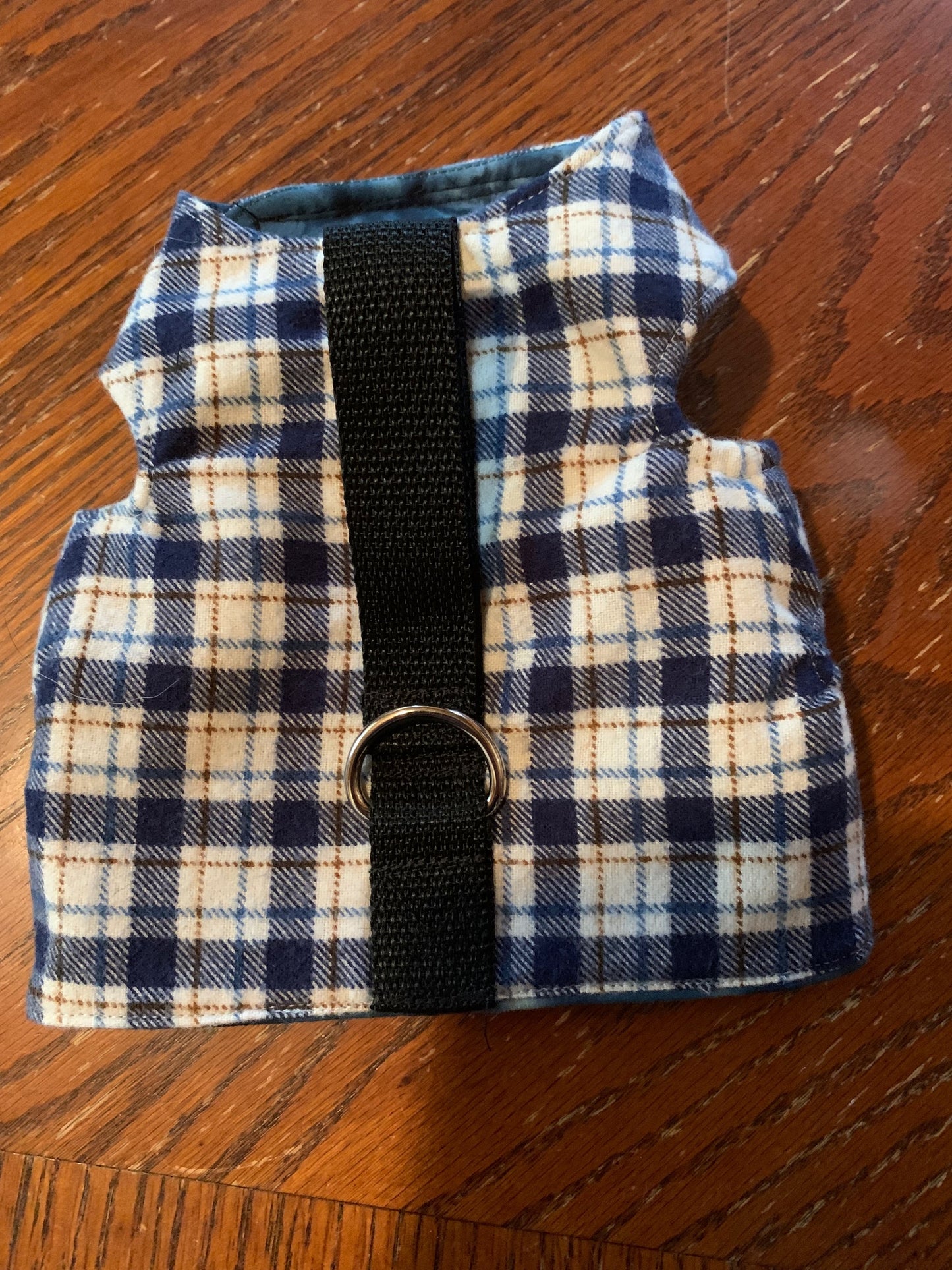 Plaid Tripod walking Vest Pet Harness image 0