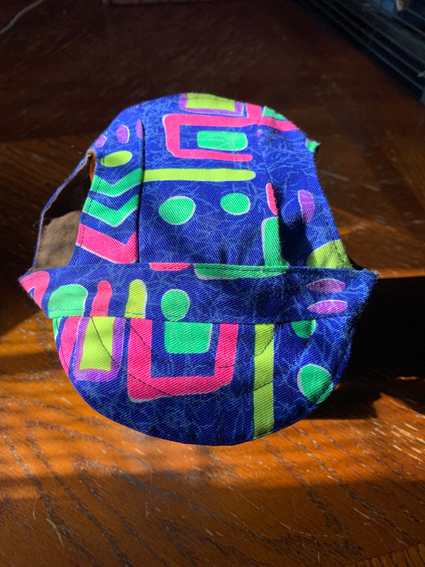 Neon on Blue Pet Baseball Hat