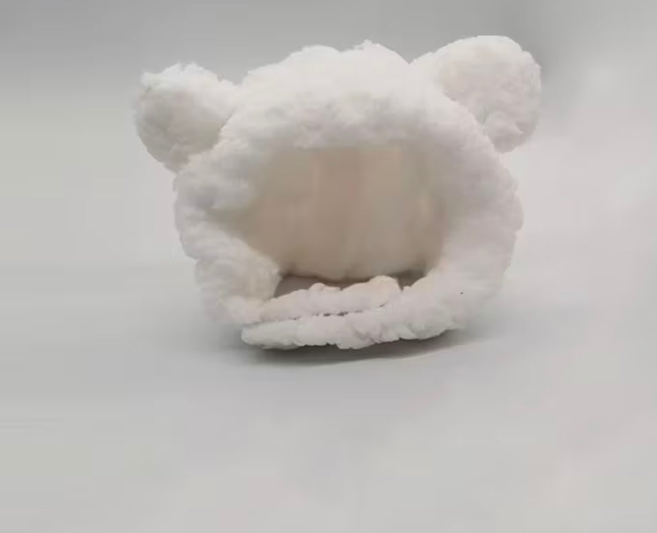 White Cat pet Hat