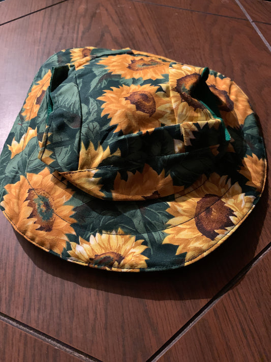 Sunflowers pet bucket hat