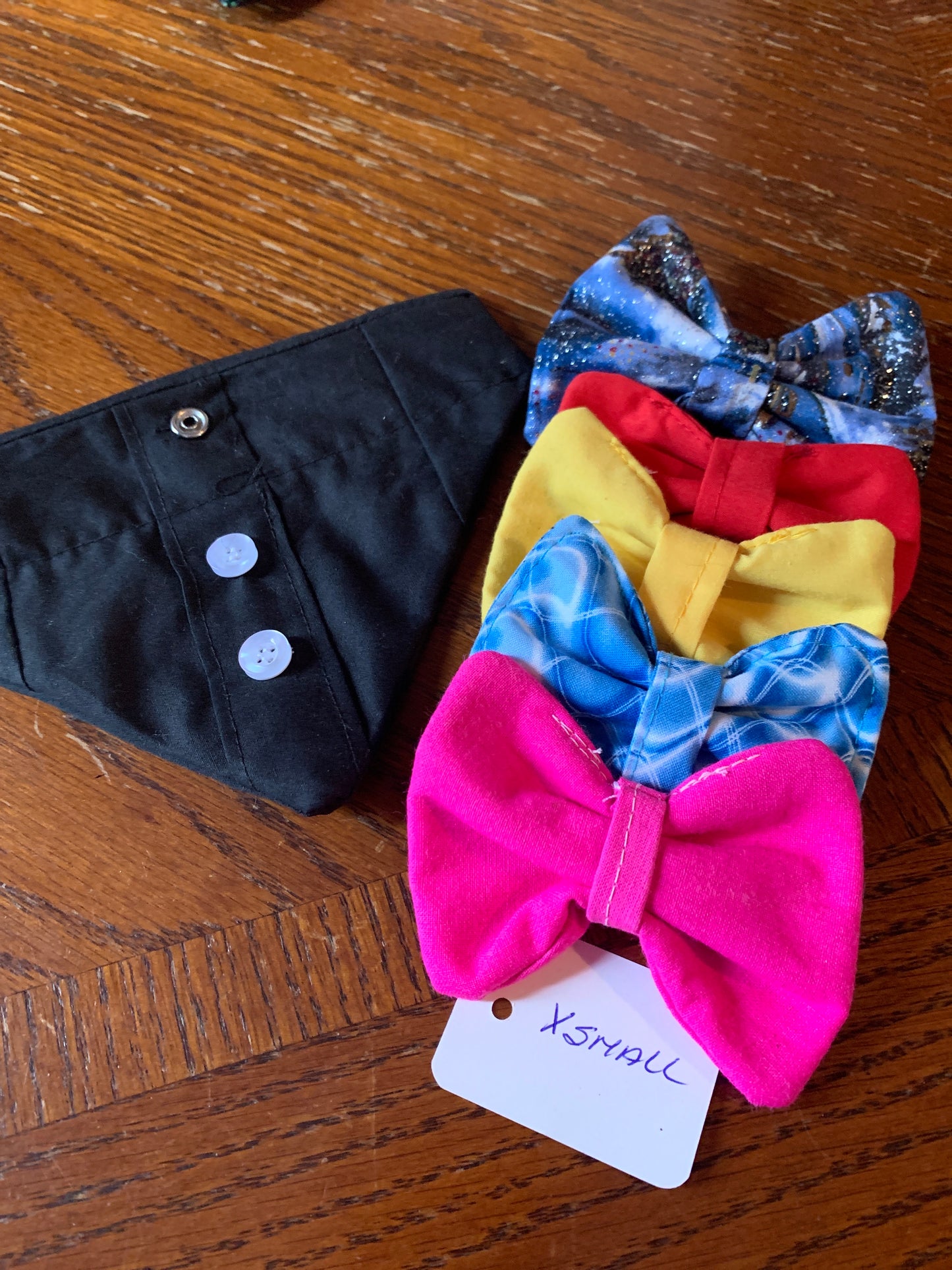 Pet Black  Tuxedo Bandanas