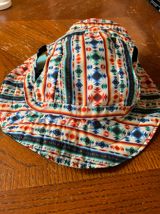 Abstract pet bucket hat