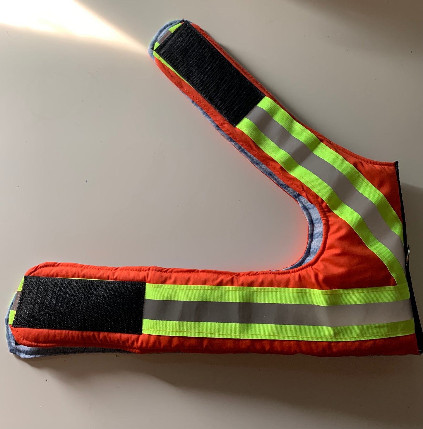 Safety walking vest pet harness