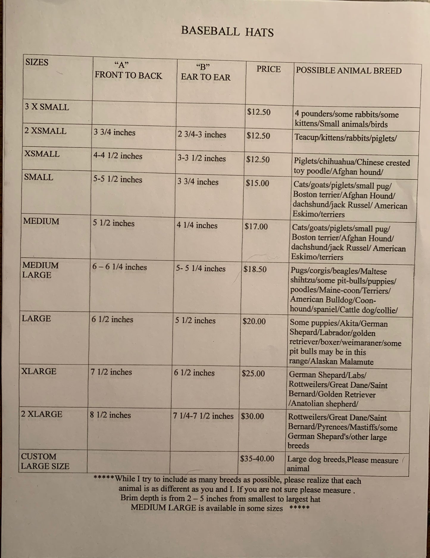 Edmonton Elks Pet Baseball Hat