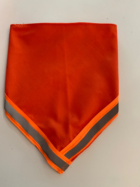 Orange Safety Pet Bandanas