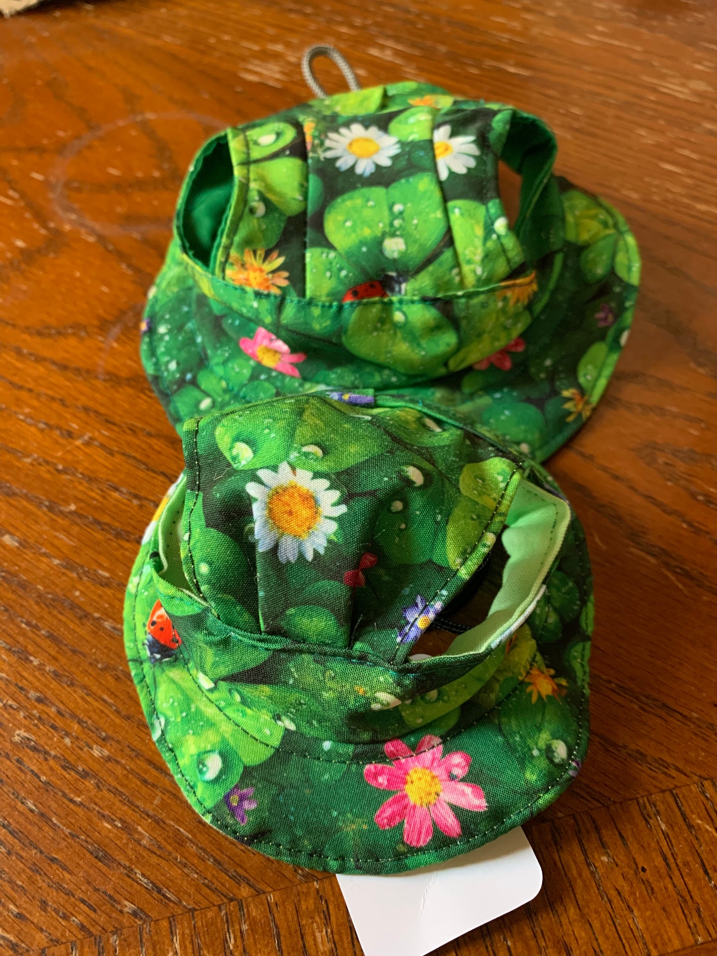 Green clover pet bucket hat