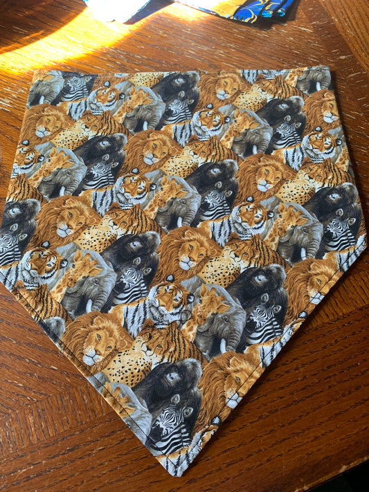 Wildlife pet bandana
