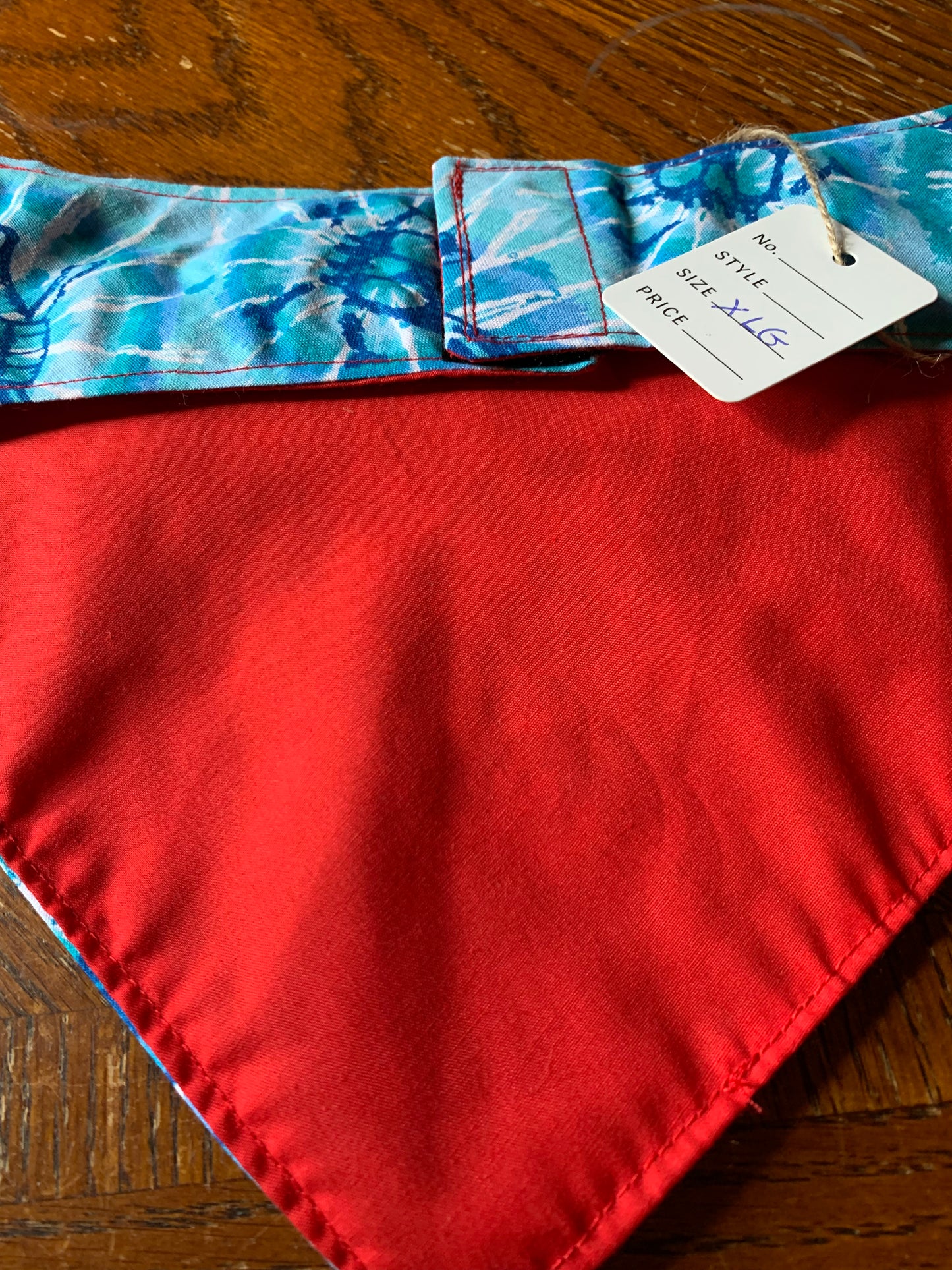 Blue skulls pet tuxedo bandanas