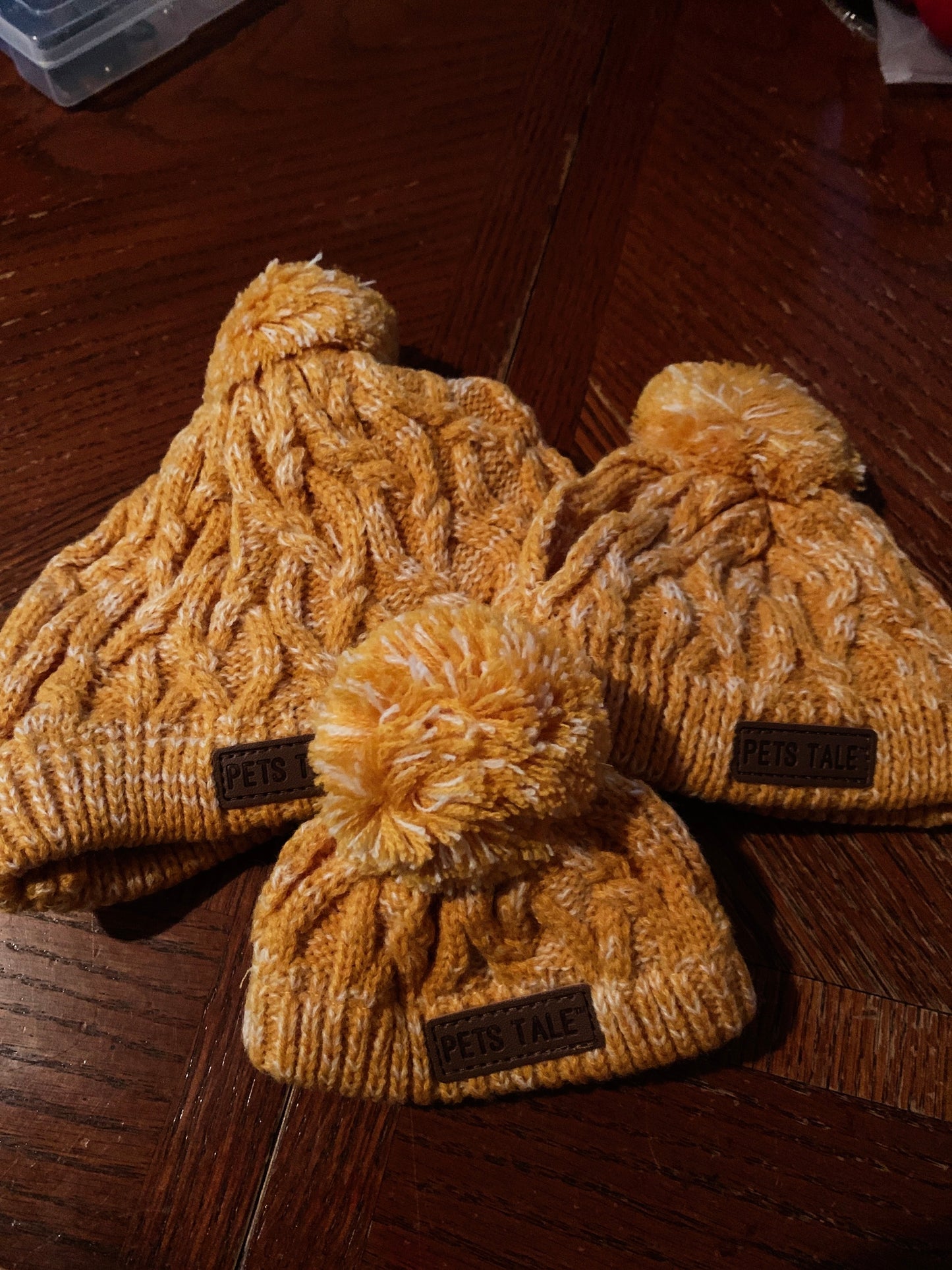 Gold Pet Winter Knitted Toque  image 2