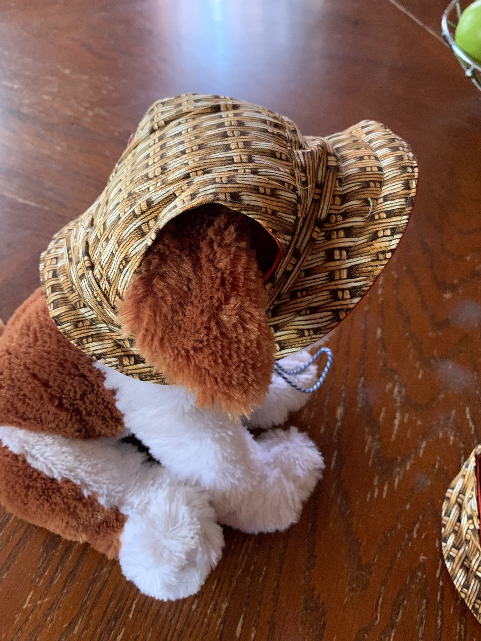 Basket Weave Pet Bucket Hat image 1
