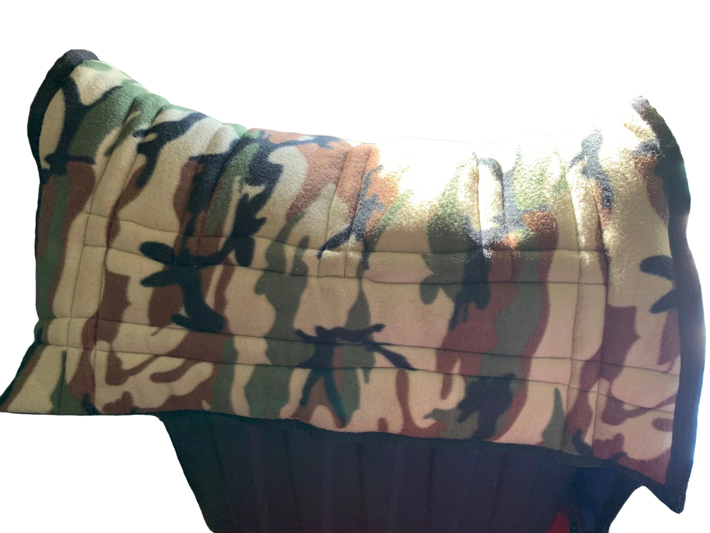 Fleece Camouflage Western Horse  Saddle pad image 0
