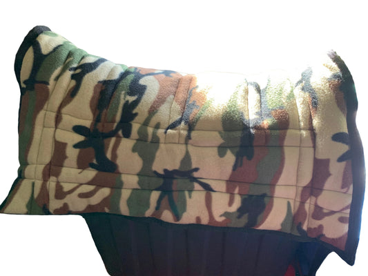 Fleece Camouflage Western Horse  Saddle pad image 0