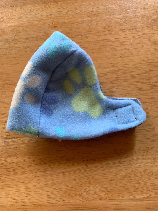 Fleece Paw Prints Pet Cap image 0
