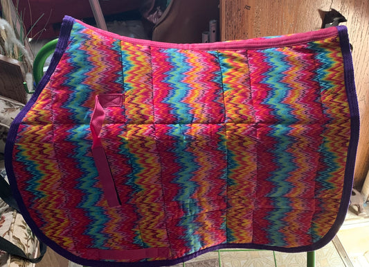 Zig Zag  English Horse AP Trail Pad image 0